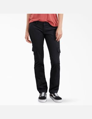 Dickies Relaxed Fit Cargo Negros | FPBKLT714