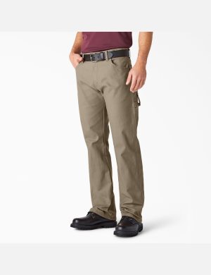 Dickies Relaxed Fit Directo Leg Heavyweight Duck Carpenter Marrom | KONVPC198