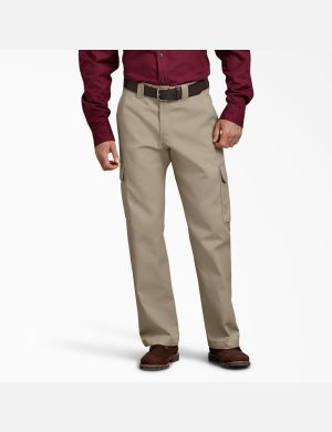Dickies Relaxed Fit Directo Leg Marrom | JFGBNR034