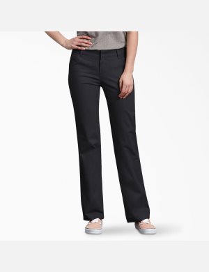 Dickies Relaxed Fit Directo Leg Negros | PUSECM603