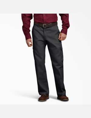 Dickies Relaxed Fit Directo Leg Negros | UTECNA298