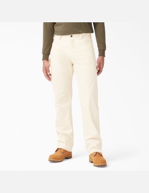 Dickies Relaxed Fit Directo Leg Painters Beige | OPDIBV674