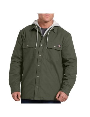 Dickies Relaxed Fit Icon Encapuchado Duck Acolchado Verde Oliva Verdes | GMWAUH641