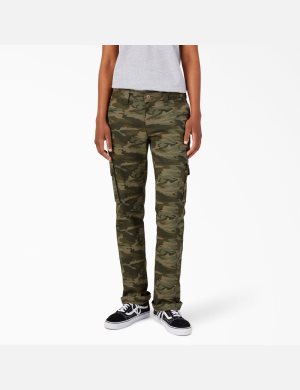 Dickies Relaxed Fit Verde Oliva Claro Camuflados | ERKYCI961