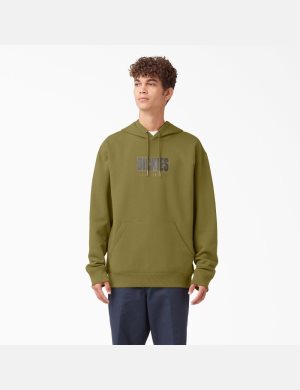 Dickies Skateboarding Relief Fleece Verdes | FAUEGX084