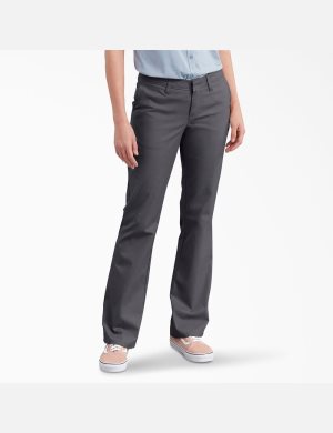 Dickies Slim Fit Bootcut Grises | QNYZLR182