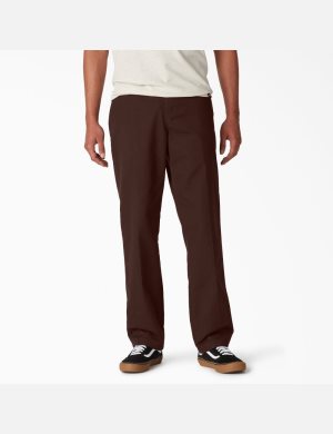 Dickies Slim Fit Chocolate Marrom | ADSZQL146