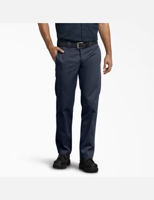 Dickies Slim Fit Directo Leg Azul Marino | AYFWHC156