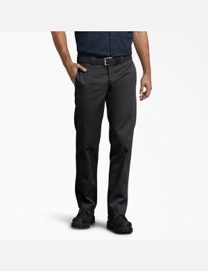 Dickies Slim Fit Directo Leg Negros | KUJWBM142