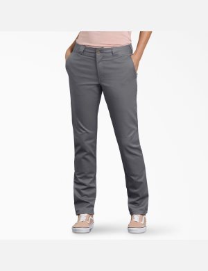 Dickies Slim Fit Grises Oscuro | LGURVB642