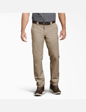 Dickies Slim Fit Taper Leg Multi-Use Pocket Marrom | ANXVQB370
