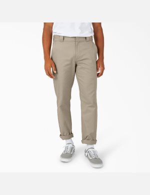 Dickies Slim Taper Twill Marrom | ZRPCIT571
