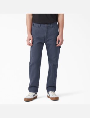 Dickies Stonewashed Duck Carpenter Azul Marino | YEQMWA813