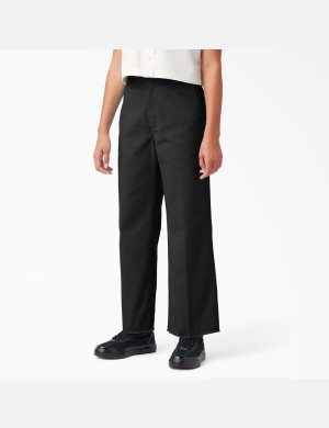 Dickies Twill Cropped Negros | DEHBSU635