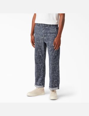 Dickies Twill Cuffed Azul Marino | RDCSQF397