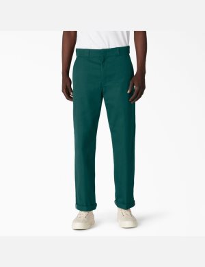 Dickies Twill Cuffed Verdes | LNEVWM314