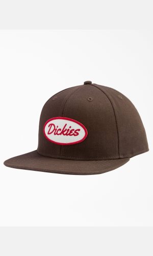 Dickies Twill Planos Bill Marrom Oscuro | BWQLIZ328