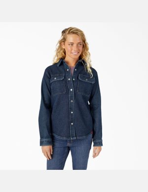 Dickies Warming Denim Trabajo Azules | GSNYAI408